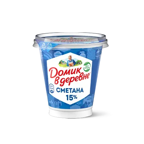Сметана 15%, 300 г