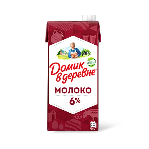 Молоко 6%, 950 г