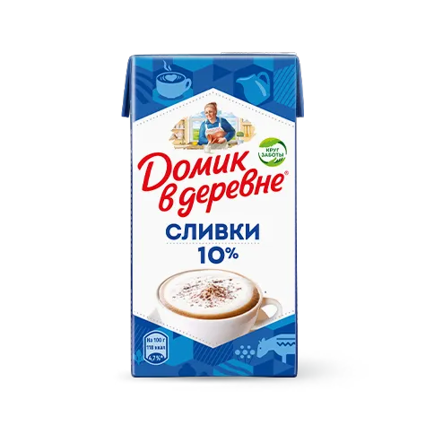 Сливки 10%, 950 г